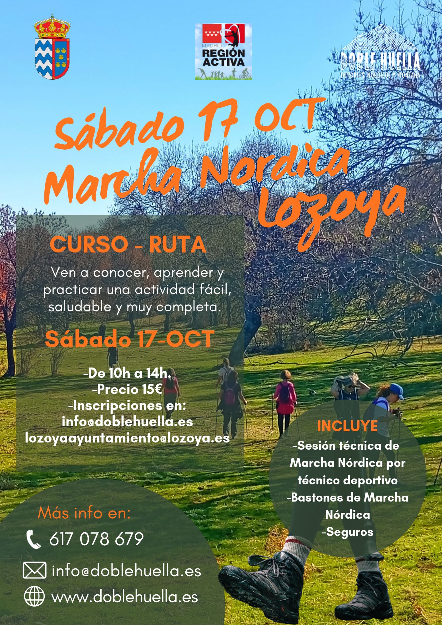 17 OCT LOZ MARCHA NORDICA SABADOS